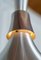 Pendant Lamp in Aluminum attributed to Bent Nordsted for Lyskær Belysning, Denmark, 1970s 3
