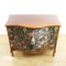 Coffre Vintage Baroque - Rococo en Acajou et Laiton Vert Foncé, Suède, 1940s 6
