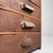 Taishō Wooden Shop Cabinet with Drawers, Japan, 1920s, Image 8