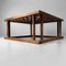 Early Shōwa Traditional Wooden Kotatsu Table, Japan, 1930s 1