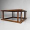 Early Shōwa Traditional Wooden Kotatsu Table, Japan, 1930s 10