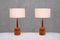 Vintage Swedish Table Lamps in Teak from Tranås Stilarmatur, 1960s, Set of 2 5