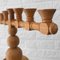 Scandinavian Modernist Pine Candlestick Candelabra, Sweden, 1970s 6