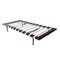 Bauhaus White Leather Barcelona Daybed by Ludwig Mies van der Rohe for Knoll, 1970s 11