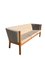 Scandinavian GE-285 3-Seater Sofa in Acacia Wood and Wool by Hans J. Wegner for Getama, 2017 4