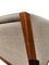 Scandinavian GE-285 3-Seater Sofa in Acacia Wood and Wool by Hans J. Wegner for Getama, 2017 9