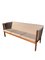 Scandinavian GE-285 3-Seater Sofa in Acacia Wood and Wool by Hans J. Wegner for Getama, 2017 2
