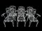 Provencal Armchairs in Wrought Iron, 1960s, Set of 6 4