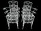 Provencal Armchairs in Wrought Iron, 1960s, Set of 6 3