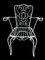 Provencal Armchairs in Wrought Iron, 1960s, Set of 6 13