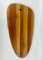 Mid-Century Wall Mirror in Teak, 1970s 6