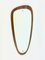 Mid-Century Wall Mirror in Teak, 1970s 1