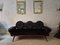 Modernes Mid-Century Sofa aus schwarzem Samt von Erco, 1970er 5