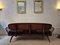 Modernes Mid-Century Sofa aus schwarzem Samt von Erco, 1970er 8