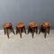 English Arts and Crafts Stools, Set of 4, Image 6
