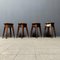 English Arts and Crafts Stools, Set of 4, Image 5