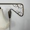 Gelenkige Wandlampe aus Messing & Stoff, Schweden, 1940er 7