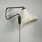 Gelenkige Wandlampe aus Messing & Stoff, Schweden, 1940er 9