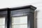 English Monumental Ebonised Glazed Mahogany Breakfront Bookcase, 1880s 8