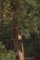 French School, Shepherdess in a Forest, Oil Painting on Canvas, Late 19th Century, Framed, Image 6