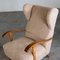 Set of Italian Modern Wing Chairs by Melchiorre Bega, 1940s, Image 7
