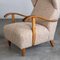 Set of Italian Modern Wing Chairs by Melchiorre Bega, 1940s, Image 8