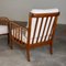 Set of Cherrywood Armchairs by Paolo Buffa for La Permanente Mobili Cantù, 1950, Image 4