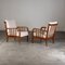 Set of Cherrywood Armchairs by Paolo Buffa for La Permanente Mobili Cantù, 1950 2