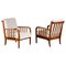 Set of Cherrywood Armchairs by Paolo Buffa for La Permanente Mobili Cantù, 1950, Image 1