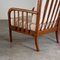Set of Cherrywood Armchairs by Paolo Buffa for La Permanente Mobili Cantù, 1950, Image 17