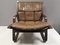 Bentwood and Buffalo Leather Lounge Chair by Giske Carlsen for Kleppe Møbelfabrik, Norway, 1970s, Image 3