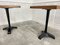 Vintage Art Deco Brasserie Table in Cast Iron and Wood, 1920s 4