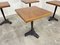 Vintage Art Deco Brasserie Table in Cast Iron and Wood, 1920s 6