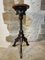 Antique Ebonized Wooden Plant Stand, 1890s 4