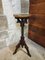 Antique Ebonized Wooden Plant Stand, 1890s 6