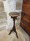 Antique Ebonized Wooden Plant Stand, 1890s 3