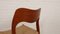 Papercord & Teak Model 71 Dining Chair by Niels Otto Møller for J.L. Møllers, 1960s 8