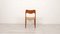 Papercord & Teak Model 71 Dining Chair by Niels Otto Møller for J.L. Møllers, 1960s 5