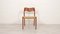 Papercord & Teak Model 71 Dining Chair by Niels Otto Møller for J.L. Møllers, 1960s 2