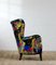 Sillón vintage con estampado de Josef Frank, Imagen 2