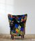 Sillón vintage con estampado de Josef Frank, Imagen 3