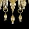 Venetian Gold Murano Style Glass Chandelier with Leaves by Simoeng 8