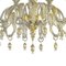 Venetian Gold Murano Style Glass Chandelier with Leaves by Simoeng 6