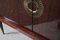 Mid-Century Modern Mahogany Sideboard with Brass Accents 4