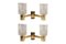 Mid-Century Modern Sconces by Carl Fagerlund for Orrefors, Set of 2 1