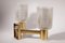 Mid-Century Modern Sconces by Carl Fagerlund for Orrefors, Set of 2 2