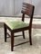 Art Deco French Chairs Numbered Gaston Poisson, 1940s, Set of 6, Image 4