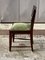Art Deco French Chairs Numbered Gaston Poisson, 1940s, Set of 6, Image 5