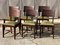 Art Deco French Chairs Numbered Gaston Poisson, 1940s, Set of 6, Image 1
