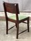 Art Deco French Chairs Numbered Gaston Poisson, 1940s, Set of 6, Image 7